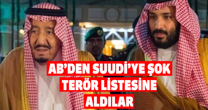 AB, Suudi'yi terör listesine ekledi