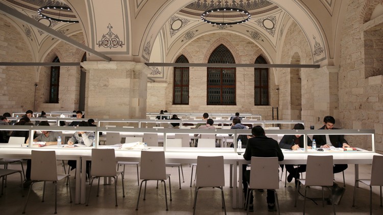 Türkiye'deki kütüphane dünyada ilk 10'da