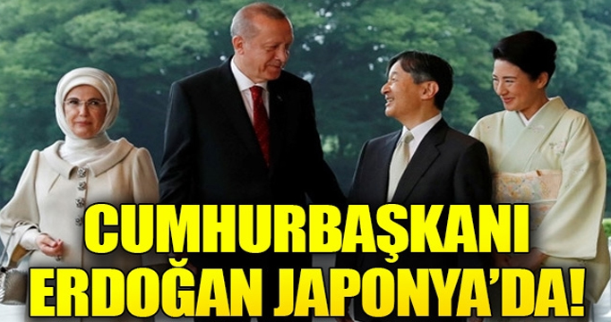 Cumhurbaşkanı Erdoğan Japon İmparatoru ile görüştü