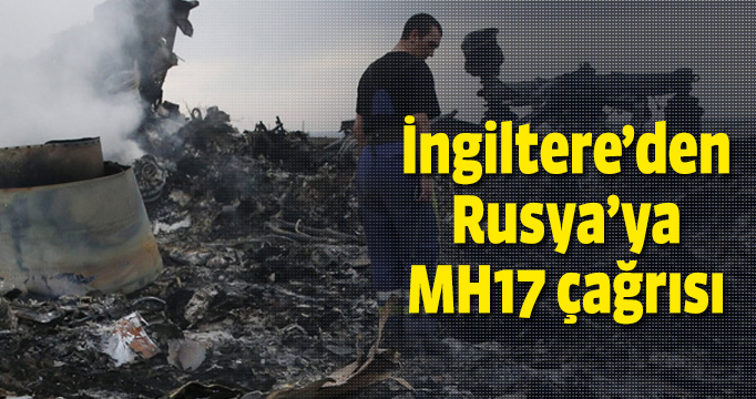 İngiltere'den Rusya'ya MH17 çağrısı
