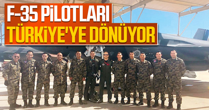 Amerika'da F-35 eğitimi alan Türkiyeli pilotlar dönüyor