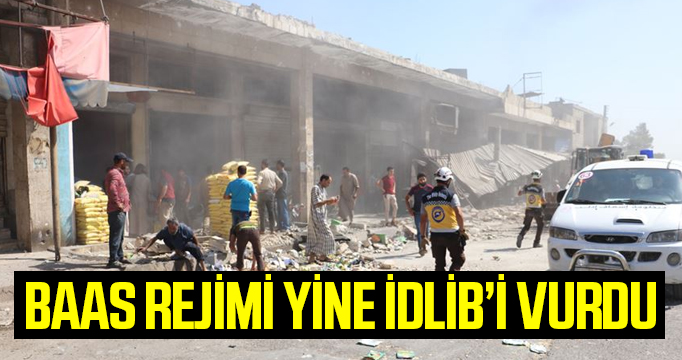 BAAS rejiminden İdlib'e hava saldırısı: 6 ölü