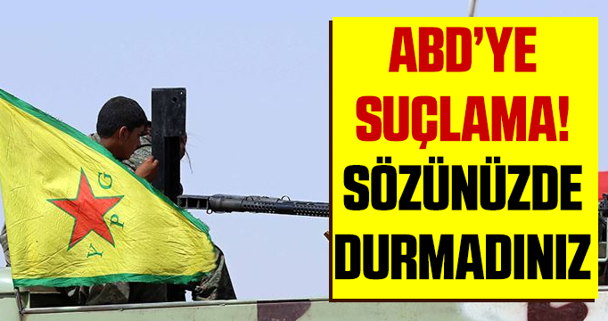 YPG/PKK'dan ABD'ye suçlama: Sözünüzde durmadınız