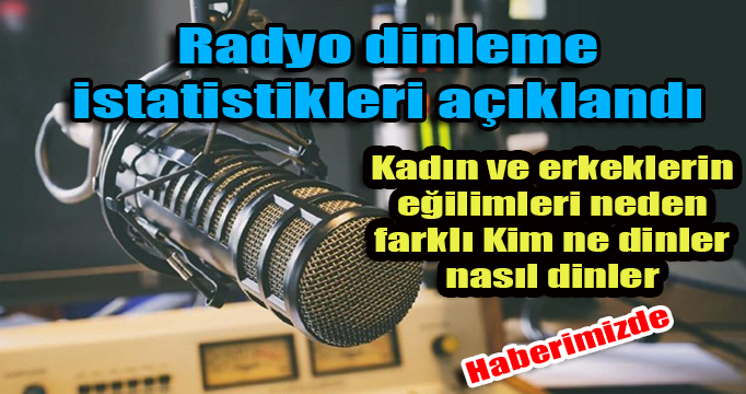 Türkiye'de Radyo dinleme eğilimleri