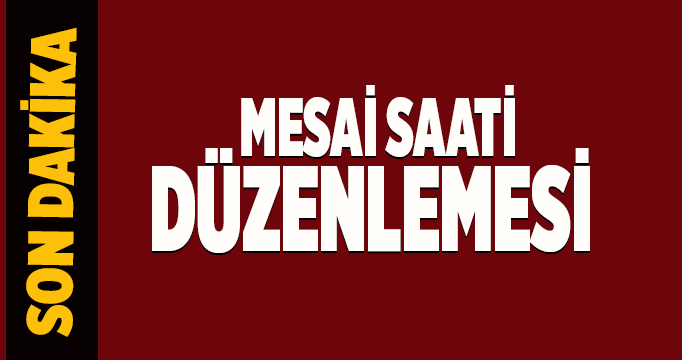 İstanbul'da mesai saati bitimi değişti