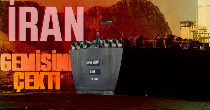 İran gemisini  Kızıldeniz'den çekti!