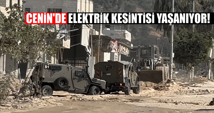 Cenin'de elektrik kesintisi yaşanıyor!