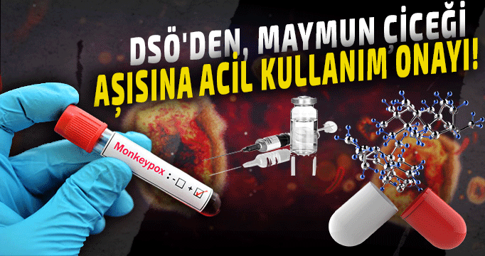 DSÖ'den, Maymun Çiçeği aşısına acil kullanım onayı