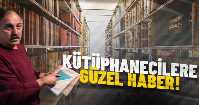 Kitap sayısı 10 binden fazla olan okullara kütüphaneci atanacak