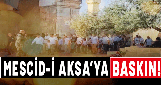 Siyonistler Mescid-i Aksa baskınlarını sürdürüyor!