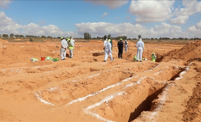 Hafter'in toplu mezarlarından her gün ceset çıkarılıyor