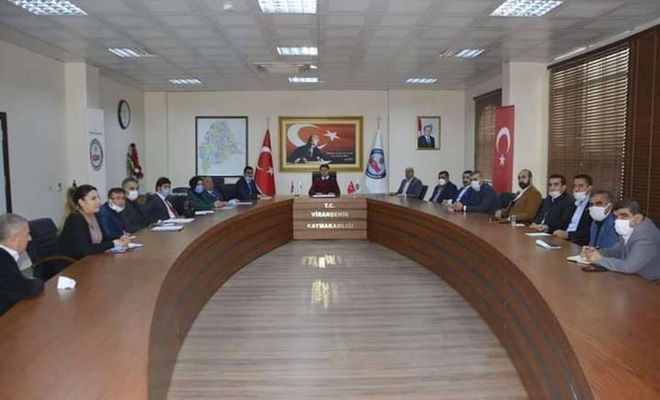 Viranşehir'de "Ekonomi Değerlendirme Toplantısı" düzenlendi