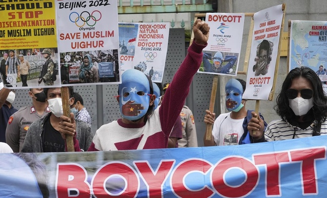 Endonezya'da “Uygur Müslümanları” için protesto!
