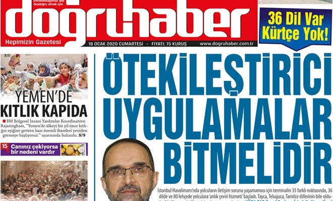 36 Dil Var Kürdçe Yok! "Ötekileştirici Uygulamalar Bitmelidir"