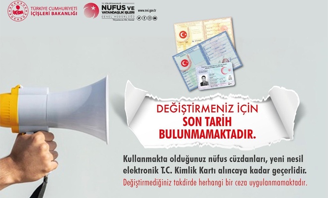 Nüfus Müdürlüğünden "kimlik" açıklaması