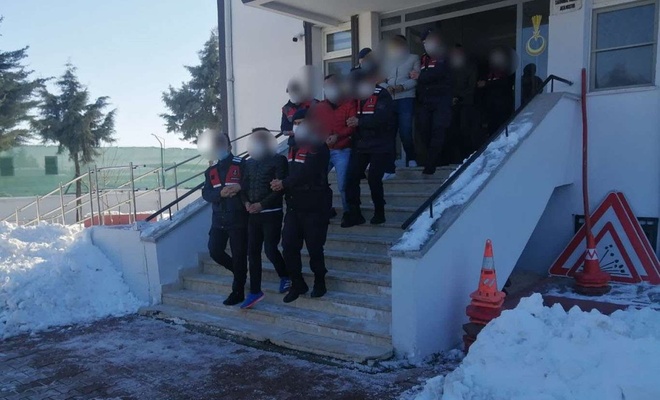 Gaziantep merkezli suç örgütü operasyonunda 5 kişi tutuklandı