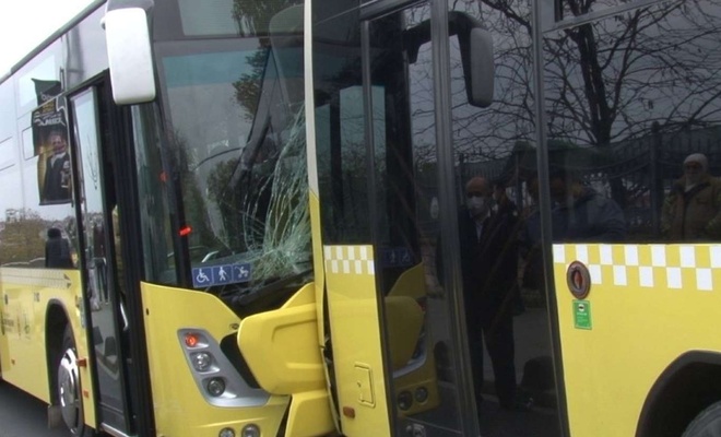 İstanbul'da İETT otobüsleri çarpıştı