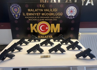 Malatya'da silah kaçakçılığından 3 tutuklama