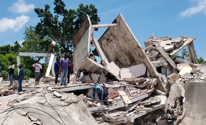 Haiti'deki depremin bilançosu ağırlaştı!