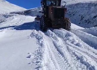 Kar nedeniyle 38 köye ulaşım sağlanamıyor