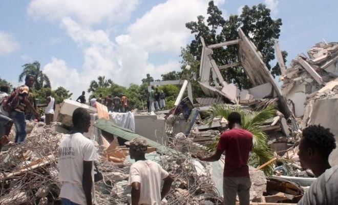Haiti'deki depremde ölü sayısı yükseldi!