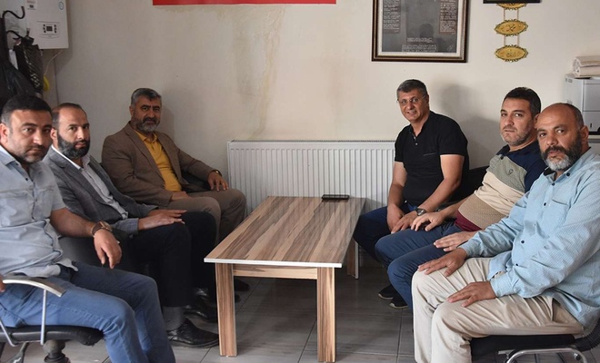 HÜDA PAR Bitlis İl Başkanı Karakaya'dan gazetecilere ziyaret