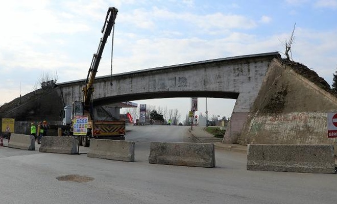 Tunca Köprüsü 5 gün araç ve yaya trafiğine kapatıldı