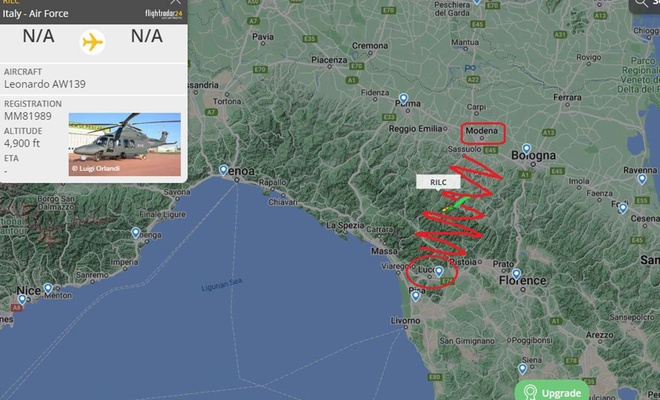 İtalya'da Türkiye vatandaşlarının da bulunduğu helikopter kayboldu
