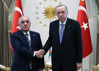Cumhurbaşkanı Erdoğan, Azerbaycan Başbakanı Asadov'u kabul etti!