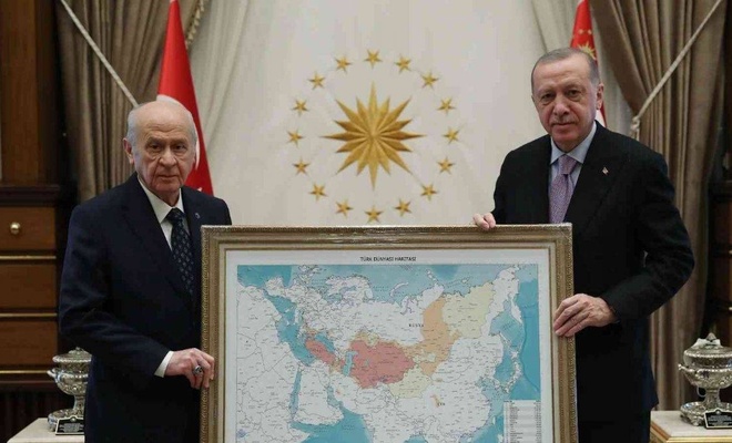 Kremlin'den 'Türk dünyası haritası' açıklaması