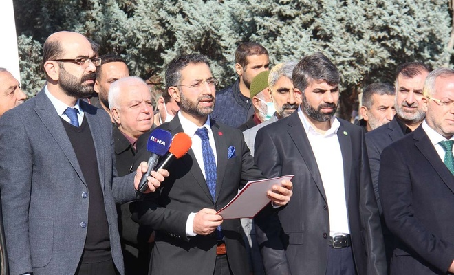 Diyarbakır'da siyasi parti il başkanlarından ortak açıklama