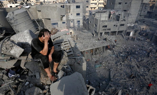 Gazze'de katliam var: Konutların yüzde 50'si yıkıldı