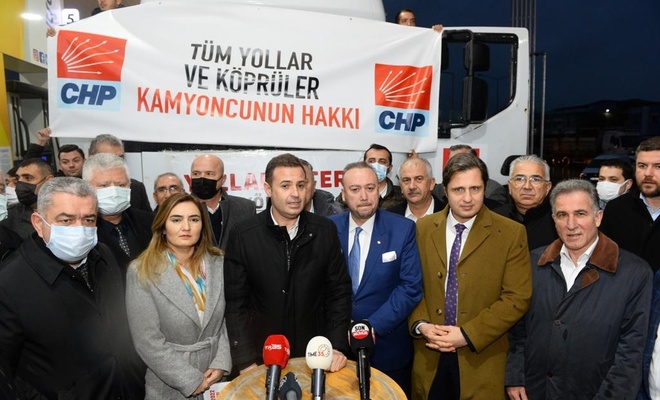 CHP'li isimden tır'lı  akaryakıt zammı tepkisi!