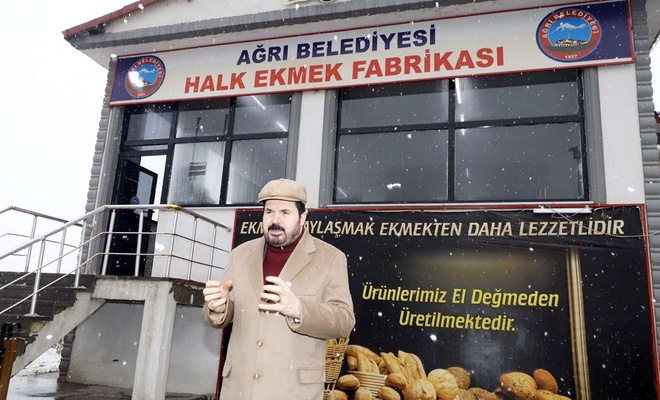 Türkiye'nin en ucuz ekmeği Ağrı'da üretilmeye başlandı