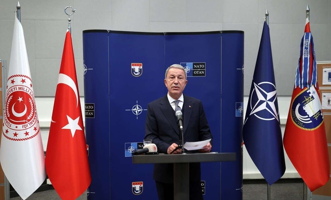 Bakan Akar: Türkiye, NATO’yu kendi güvenliğinin merkezine koyuyor