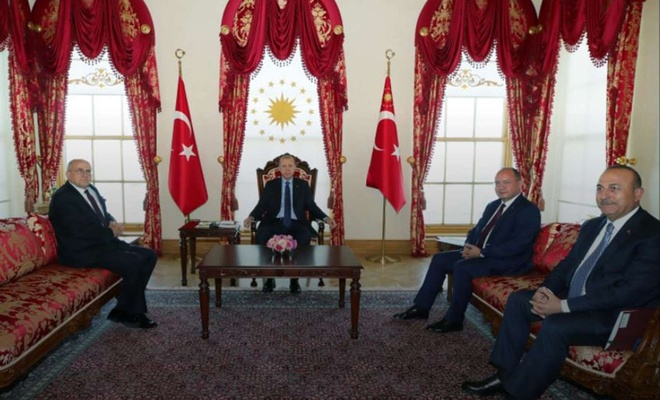 Erdoğan, Polonya ve Romanya Dışişleri bakanlarını kabul etti