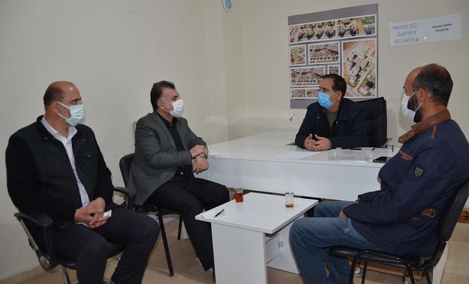 HÜDA PAR Yenişehir İlçe Başkanı Ring sistemiyle gündeme gelen TOKİ yönetimini ziyaret etti
