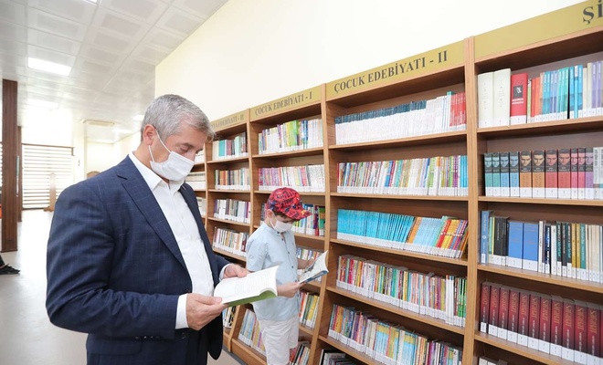 Şahinbey Belediye Başkanı Tahmazoğlu’ndan kitap fuarına davet