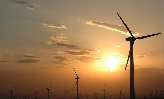 Rüzgârdan elektrik üretiminde artış