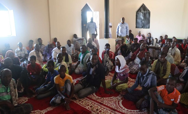 Umut Kervanı Vakfı Somali'de cami açılışını yaptı