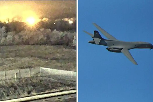 United States: B-1B Lancer Bomber Crash At Ellsworth Air Force Base ...