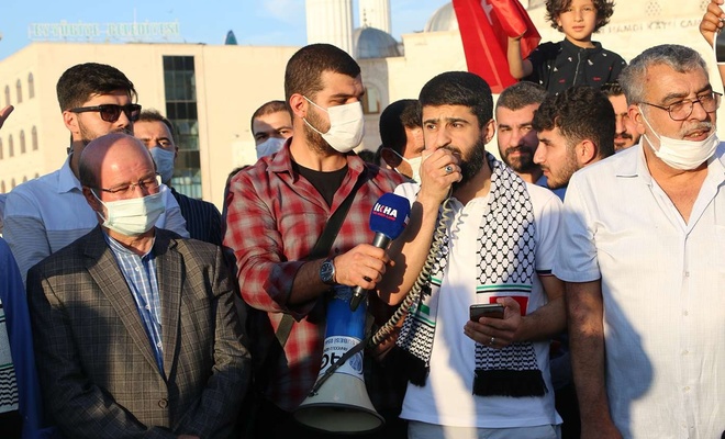 Şanlıurfa' da Filistin halkına destek açıklamaları ve etkinlikler devam ediyor