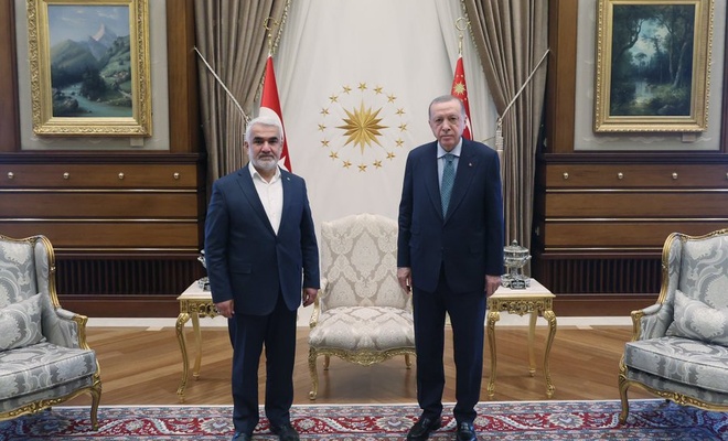 Cumhurbaşkanı Erdoğan ile Zekeriya Yapıcıoğlu görüştü