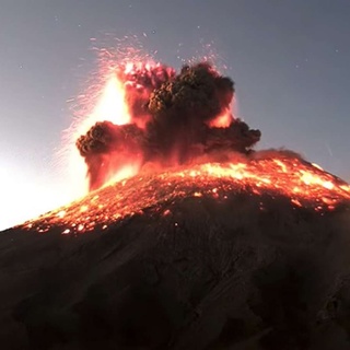 Popocatepetl Yanardağı’nda patlama, Nusaybin Medya
