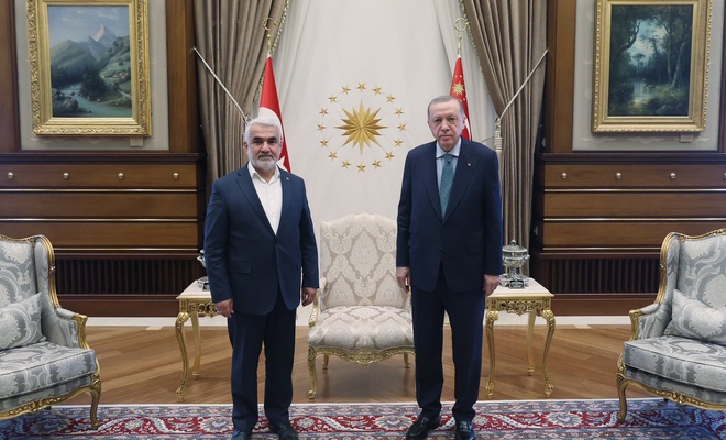 Cumhurbaşkanı Erdoğan ile Yapıcıoğlu görüştü