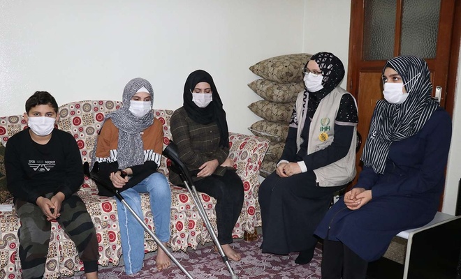 Suriyeli kız kardeşlerin protez hayali gerçek oluyor