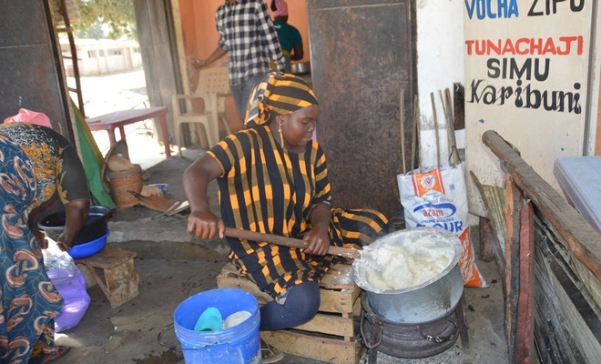 ​Tanzanya halkının vazgeçilmez yemeği: Ugari