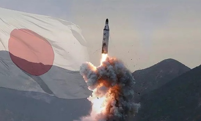 Kuzey Kore'den kriz çıkaracak füze! Japonya düştüğü bölgeyi açıkladı