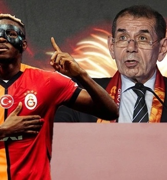 Galatasaray Başkanı Dursun Özbek'ten 'Osimhen' açıklaması: Bonservisi alınacak mı?