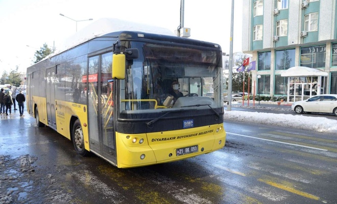 Diyarbakır'daki 4 ilçe otobüs seferleri bu akşam yapılmayacak